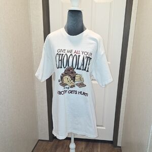 Women's White Chocolate Graphic Tee